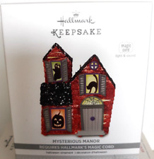 Hallmark Halloween Keepsake Ornament Mysterious Manor 2017 requires magic cord picture