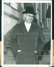 1946 Former Swedish Minister Of Education Tage Erlander, P.M Politics 6X8 Photo picture