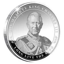 King Charles III Metal Commemorative Coin British Royal Challenge Coins 2023 picture