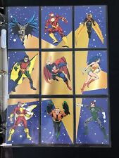 1994 Skybox DC Stars Complete 9 Card Puzzle Set DC Comics picture