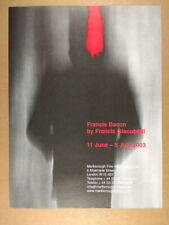 2003 Francis Bacon by Francis Giacobetti Exhibition vintage print Ad picture