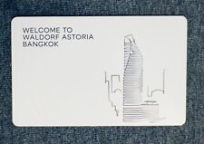 Hotel Room Key Card - Hilton Waldorf Astoria Bangkok, TH 🇹🇭 - Building Profile picture