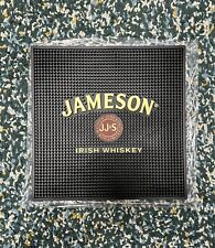 JAMESON IRISH WHISKEY RUBBER BAR WAIT STATION SPILL MAT LARGE SQUARE *BRAND NEW* picture