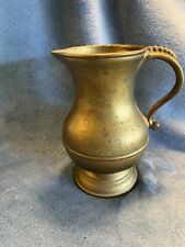 Vintage brass jug with handle 60s Mid Century picture
