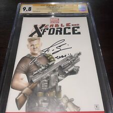 Cable X Force 1 Blank Variant✳️CGC SS 9.8 Signed Josh Brolin Original Art Reed✳️ picture