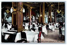 c1910 Main Dining Room Carling's Up Town Restaurant St. Paul Minnesota Postcard picture