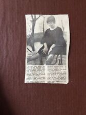 L1j Ephemera 1970s Picture Actress Sally Miles Canterbury Marlowe Theatre picture