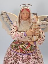 Jim Shore Heartwood Creek Angel With Cat Eternal Companions 2006 #C4006929 READ picture