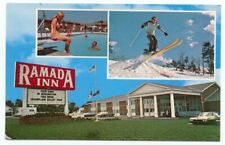 South Burlington VT Ramada Inn Vintage Multi-View Postcard ~ Vermont picture