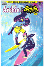 Archie Meets Batman 66 Comic 3 First Print Cover D Variant Veronica Fish 2018 picture