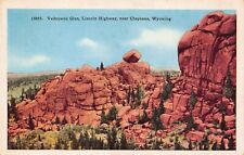 Cheyenne Wyoming~Lincoln Highway~Vedauwoo Glen Rock Formation Vtg Postcard Y9 picture