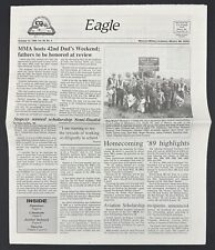 Vintage 1989 MMA The Eagle Newsletter Missouri Military Academy Mexico MO picture