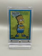 1993 SkyBox Bongo Comics Simpsons Wiggle Cards Bart Simpson as Bartman #W9 picture