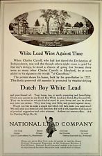 1916 National Lead Doughoregan Manor Ellicott City Maryland Vintage Print Ad 107 picture