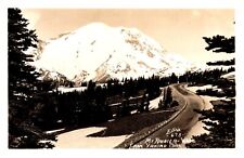 postcard Mt. Ranier Washington from Yakima Park signed Ellis RPPC A0854 picture