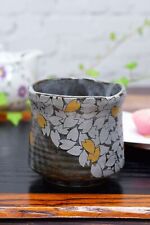 Large Tea Cup Kutani Ware Tea Cup Sakura Fubuki Tea Cup Ceramic Brand Japanese T picture