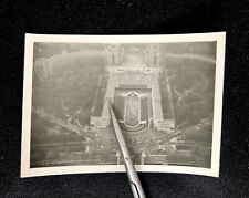 Vintage 1930s -40s Palais de Chaillot Paris France Trocadéro Aerial View Photo picture
