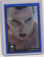 2022 Zerocool Jackass Trading Cards Blue Refractor /50 Steve-O The Fish Hook picture