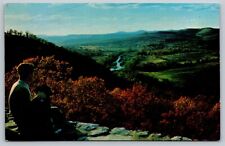 Postcard - Me and My Pal in the Ozarks - View of White River Valley picture
