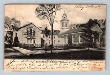 Newburgh NY-New York, St George's P E Church, c1908 Vintage Souvenir Postcard picture