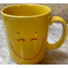 Vintage Hallmark Coffee Cup Yellow Mug made in Japan 