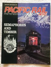 PACIFIC RAIL NEWS magazine #326 January 1991 - SP's Siskiyou Line picture