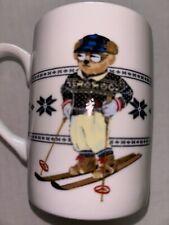 Polo Ralph Lauren New Blue Ceramic Mug Ski Bear Mug picture