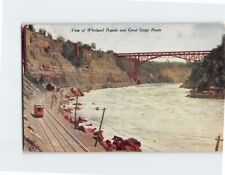 Postcard View of Whirlpool Rapids & Great Gorge Route Niagara Falls picture