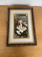 Vtg 60s MCM 3D Jesus Religious Light Up Wall Decor Very RARE picture