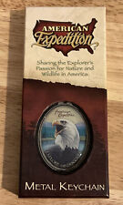 American Expedition Metal Keychain BALD EAGLE NIB picture
