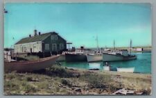 Fish Pier, Chatham, Cape Cod, Mass. Vintage Postcard picture