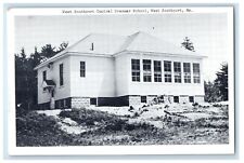 c1930's West Southport Maine ME, Central Grammar School Vintage Postcard picture