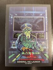 1991 Brockum Rockcards MEGADETH STICKER General Vic Launch card  picture