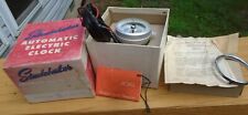 NOS 1956 1957 Studebaker Automatic Electric 12V Clock in Box Directions AC-2835 picture