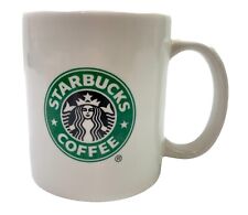 Starbucks Mug 2004 White Green Logo 12 oz Coffee Tea Collectible Handle Decor picture