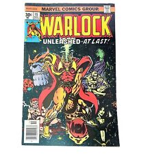 Warlock No. 15 November 1976 Marvel - FN picture