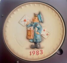 Vintage M.J. Hummel Annual Plate 1983 In Bas Relief NWOB picture