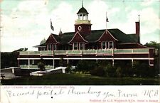 1906 Casino At Riverton Park Portland Maine ME Vintage Postcard Posted Undivided picture