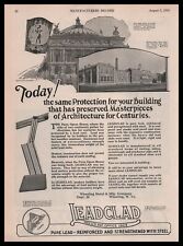 1926 Harwell Public School Photo Cincinnati Ohio Leadclad Steel Siding Print Ad picture