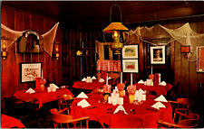 Vintage 1950s Pirate's Den Restaurant 20 East Broad Savannah Georgia GA Postcard picture