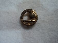 VINTAGE 1939 NY WORLD'S FAIR PIN GOLDTONE PERISPHERE COLLECTIBLE picture