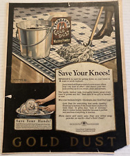 Fairbanks Gold Dust Washing Powder Antique Magazine Print Ad 1920's? B3B31 picture
