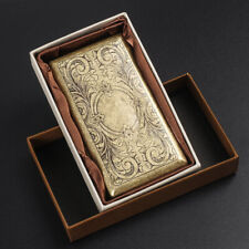 Retro Bronze Metal Cigarette Case Holder Box for King Size or 20's Cigarettes** picture
