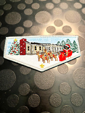 OA COMANCHE LODGE 254 2023 WINTER FELLOWSHIP FLAP 100 MADE picture