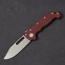 Demko Knives AD20S V2 Full Flat Grind - MagnaCut / Red G10 picture