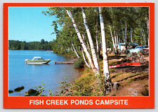 Postcard Fish Creek New York Postcard Fish Creek New York Fish Creek Ponds Camps picture