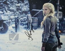 Freya Allan Signed 10x8 Photo THE WITCHER SEASON 3 OnlineCOA AFTAL #12 picture