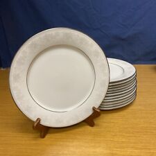 12 Noritake Misty 10 1/2” Dinner Plates picture