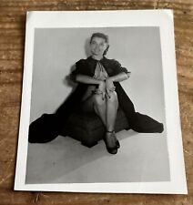 Vintage 1960’s Cape Robe Girl Babe Pinup Photo 4”x5” picture