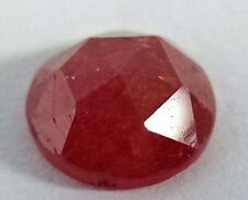 1.1cts Natural Round Faceted Ruby Red RUBY Gem UNHEATED from Mozambique picture
